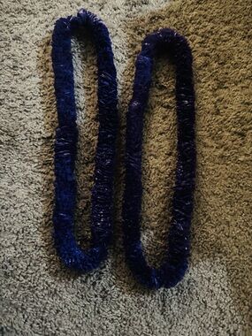 Deep Purple Lei Garland (2)